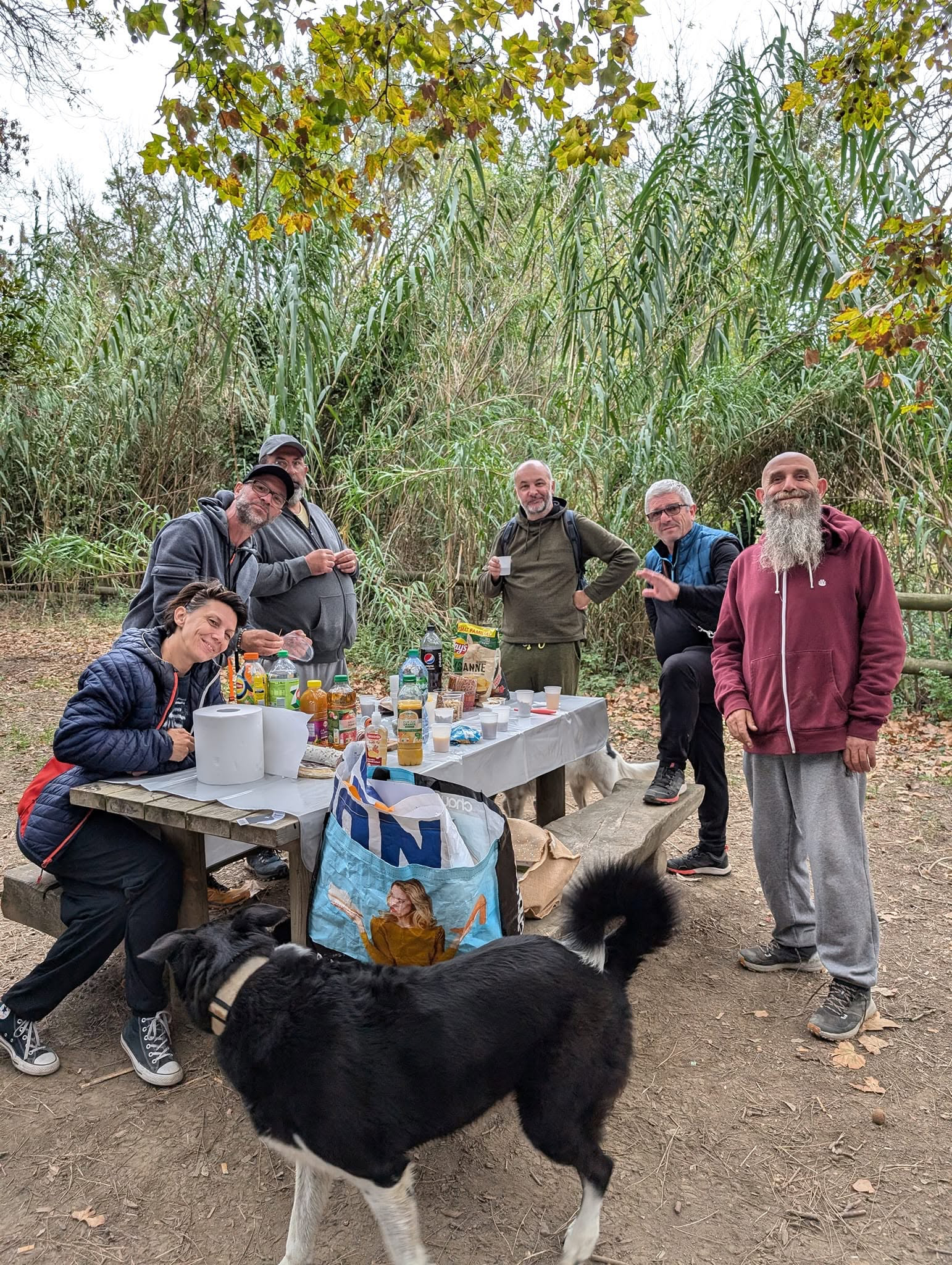 Repas partagé lors d’une journée ASCAMAC